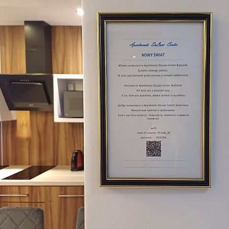 Apartments Deluxe Center Nowy Swiat 비아위스토크 외부 사진